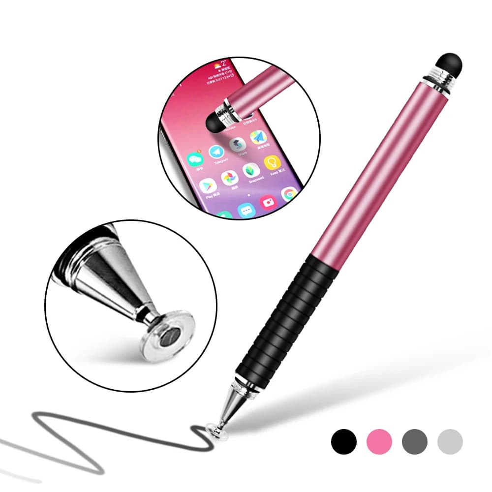 Penna Touch Screen universale 2 in 1 per telefono penna stilo capacitiva per Tablet per penne per Tablet con disegno stilo del telefono cellulare