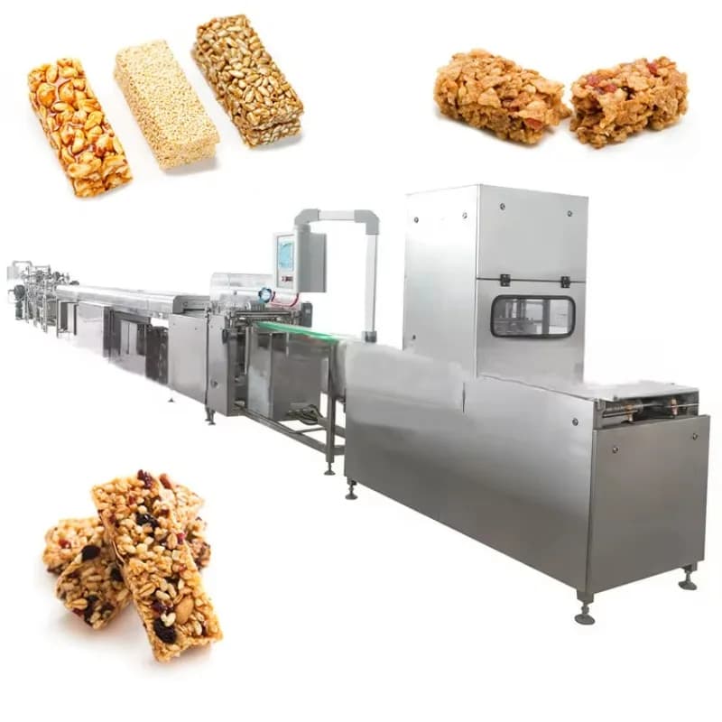 Linea di Produzione Automatica Personalizzata per Barrette Proteiche e Frutta al Miglior Prezzo