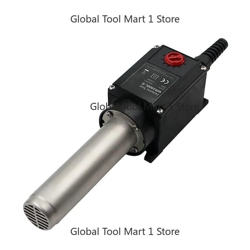 WR2000 230V 3300W Macchina per bicchieri di carta, Riscaldatore ad aria calda 3300W, Asciugatore ad aria calda industriale, Pistola ad aria calda per sigillatura a coda di rondine