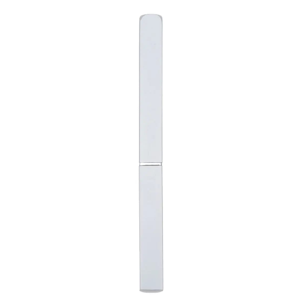 Retractable lip brush with nylon bristles, portable travel makeup tool, lipstick applicator with slim design, lip brush.