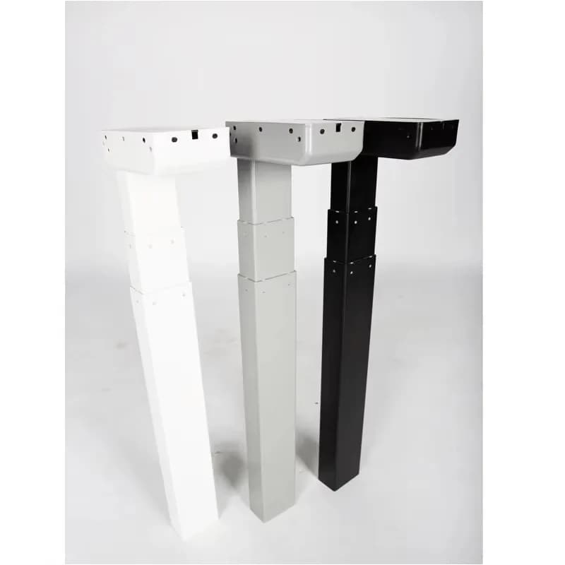Gambe da tavolo in piedi regolabili in altezza mobili da ufficio colonne elettriche mobili da ufficio moderni in metallo