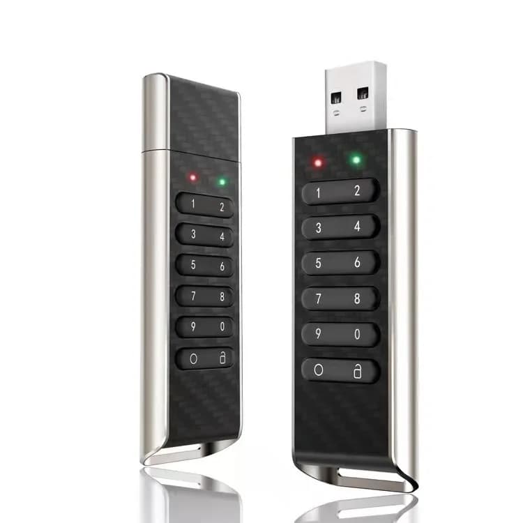 Nuova chiavetta USB con tastiera con blocco codificato di vendita calda da 32 GB/64 GB
