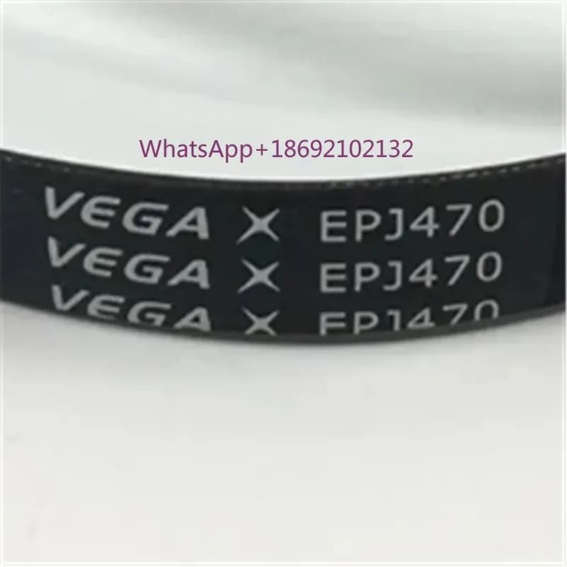 2-Piece Motor Belt Vega Rubber Multi-slot EPJ 470 EPJ470 6-rib Conveyor Belt Roller Running Belt