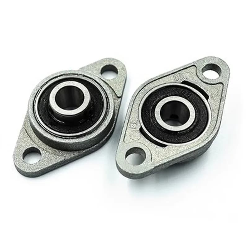 KFL08 FL08 flange bearing with pillow block 8mm caliber Zinc Alloy Pillow Block Bearing for CNC for 3D printer Lead screw