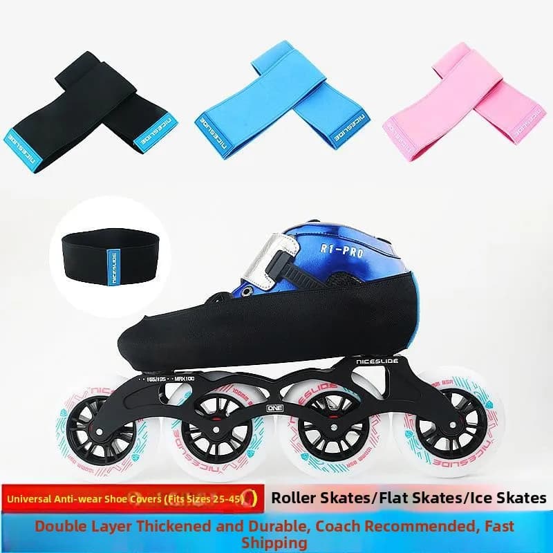 Thickened Speed Skating Shoe Cover Protection Roller Skate Anti-wear In-line Skating Ice Blade Shoe Cover Anti-scratch