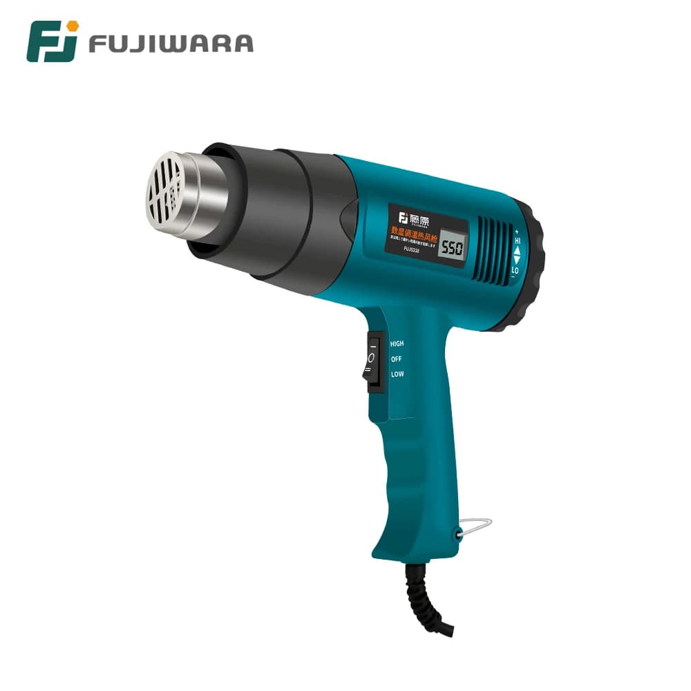 Controllo continuo della temperatura del Display digitale della pistola ad aria calda con tecnologia fujifarma