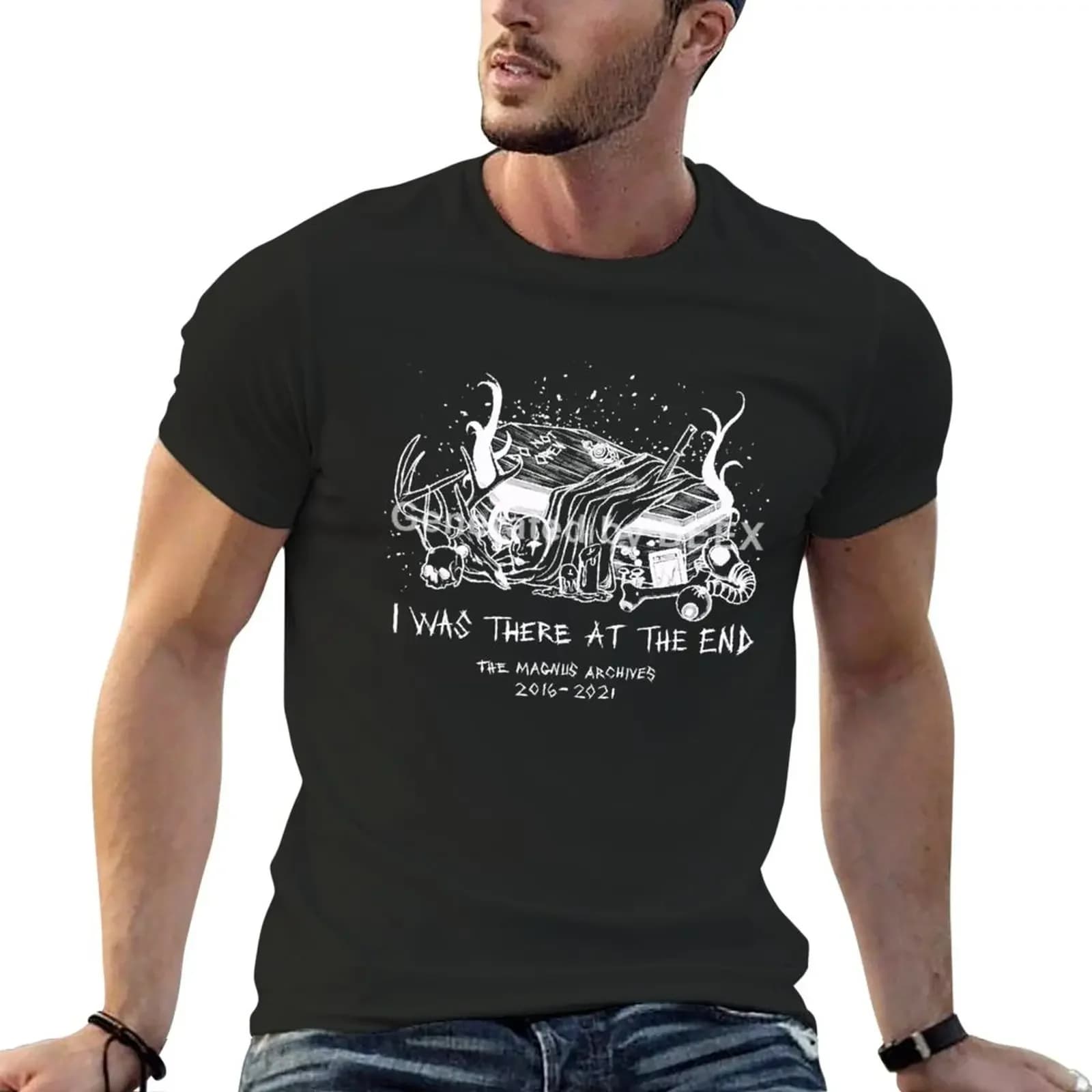 New Magnus - Horror Archives T-Shirt summer tops plus size tops t-shirts man mens clothing