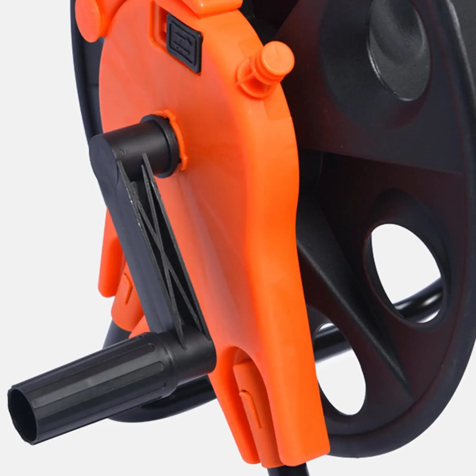 Carrello Avvolgitubo per Giardinaggio Domestico, Design Stabile, Supporto per Tubo dell'Acqua per Lavaggio Auto, Pulizia Esterna, Giardino, Fattoria, Agricoltura