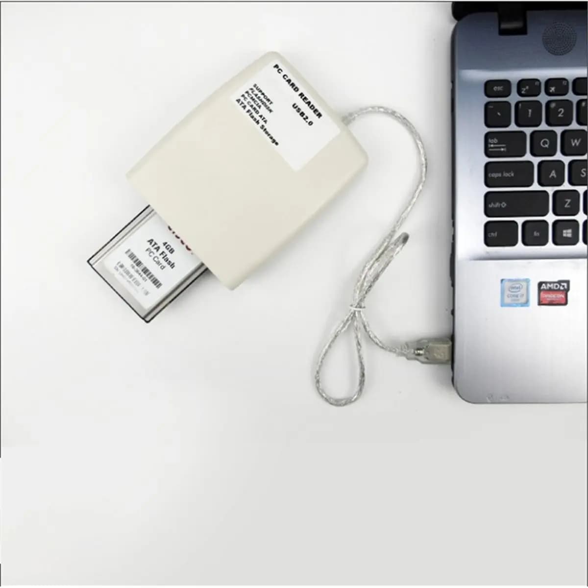 ★♠♥Y896A Hot Sale-Card Reader Industrial Storage Portable Converter Memory 68-Pin PCMCIA High-Speed PCATA Portable Card Reader