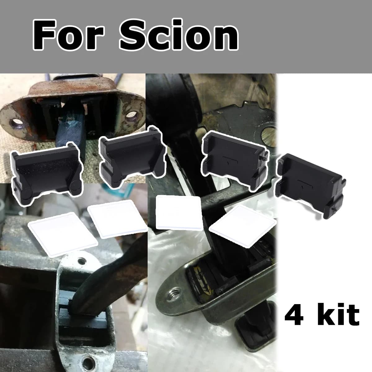 Kit di Riparazione e Ricostruzione per Fermo Porta Auto a 2 Porte 68640-AA010 68640-75011 68640-75010 per Scion xA xB xD