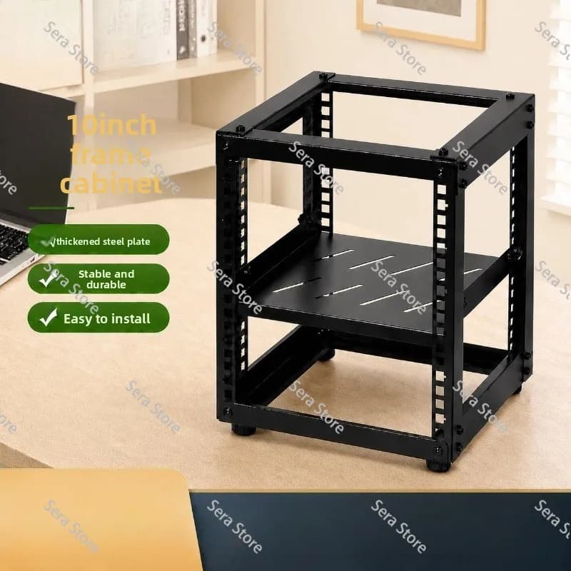 Open 10-inch Cabinet Desktop NAS Router Storage Switch Host Network Equipment Cabinet
