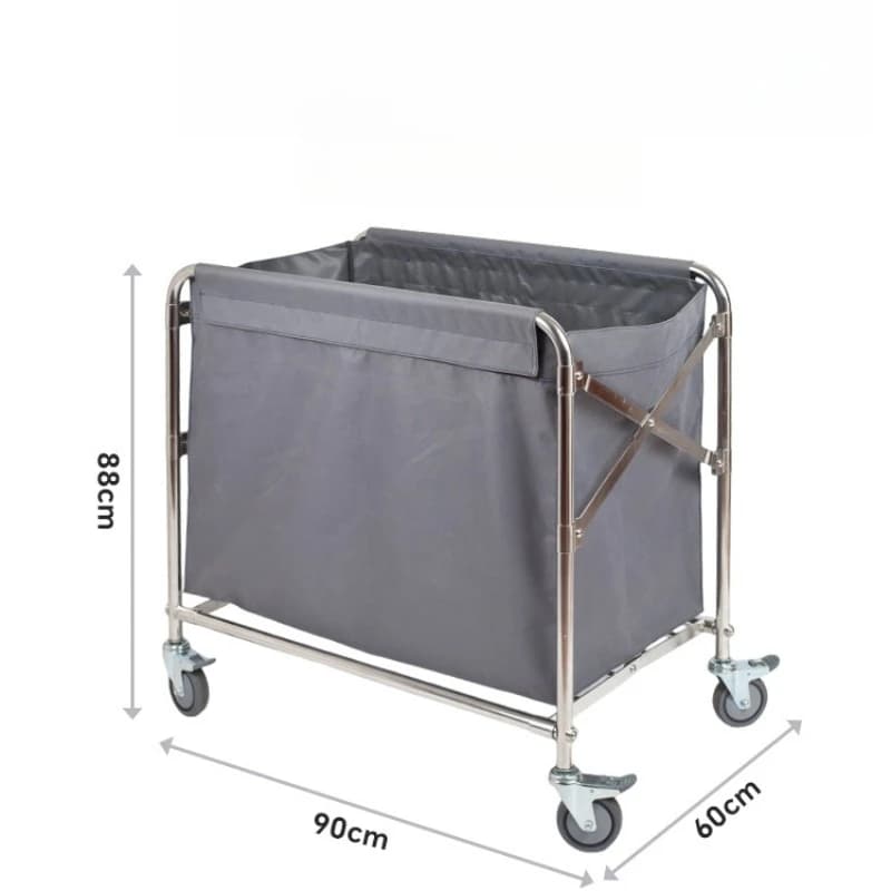 Carrello Portapalloni da Basket in Acciaio Inossidabile, Pieghevole e Mobile, con Telaio per il Trasporto delle Palline