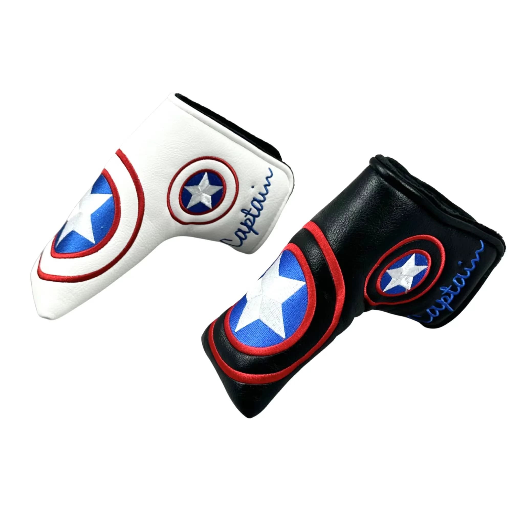 1pc Golf stella a cinque punte Modello Putter Cover PU Pelle Golf Club Cover Lama Putter Cover Protector con chiusura magnetica