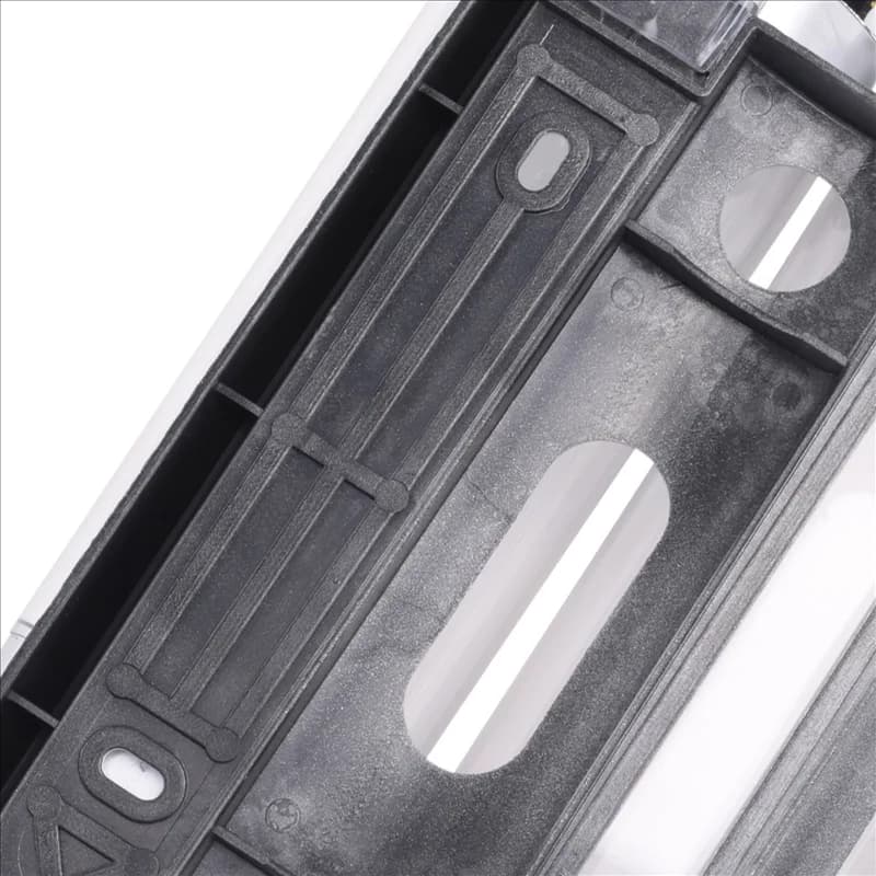 AB13-2X Dispenser e organizer per pompa per doccia da bagno a parete 3 in 1 - possono essere utilizzati per shampoo, condizionatore, B