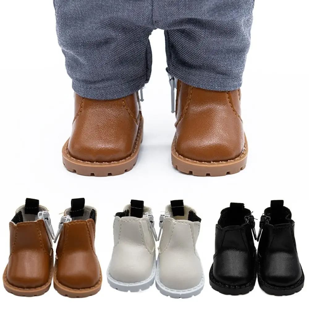 Scarpe da bambola in cotone da 20cm accessori per vestiti per bambole 1/12 stivali da indossare Casual scarpe Sneakers di moda giocattoli regalo per bambole fai da te