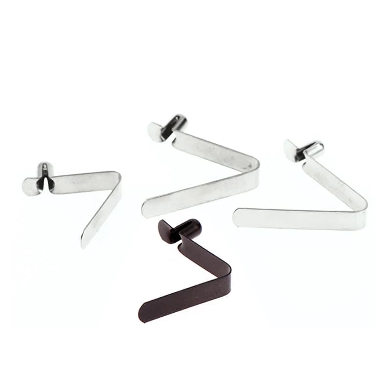 10PCS snapshot lock the kayak paddle plate tent pole single-button flock telescopic positioning spring clip 5-5.5mm