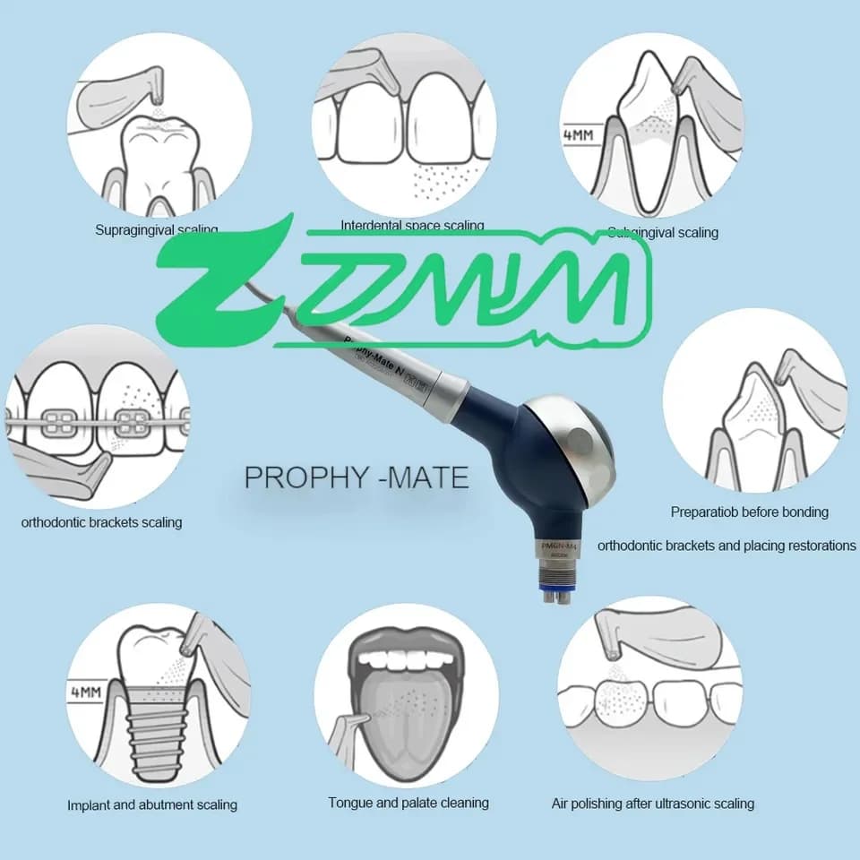 Niceden Oral den tal Whitening Power Tooth Cleaning Filling Teeth polishing equipment Sanding g a turbine