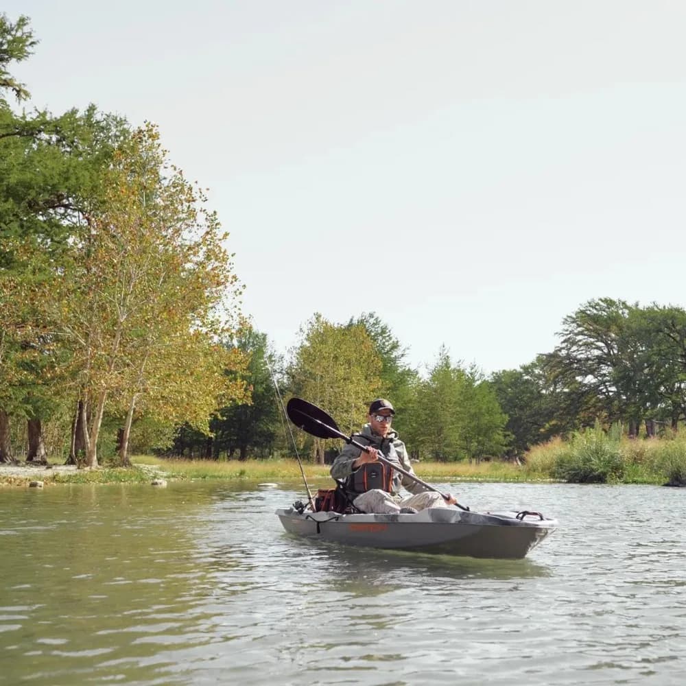 Tavola da Paddle per la Pesca in Kayak Catch Mode 110 per Adulti con Sedile e Pompa