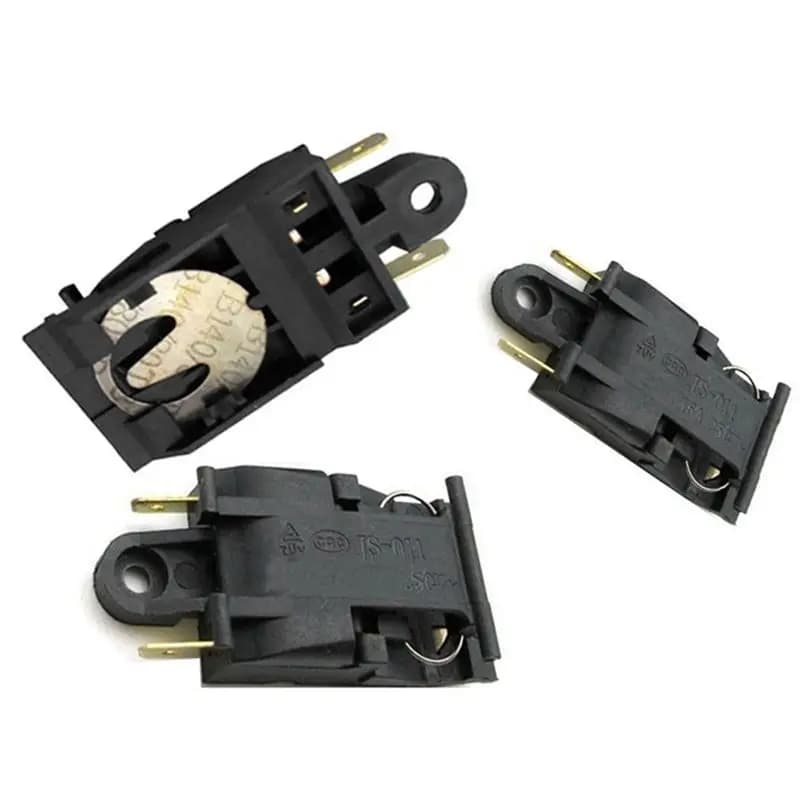 DT17 10 Pcs Electric Kettle Steam Pressure Jump Switch 16A, Kettle Power Switch Thermostat Temperature Control, Replacement