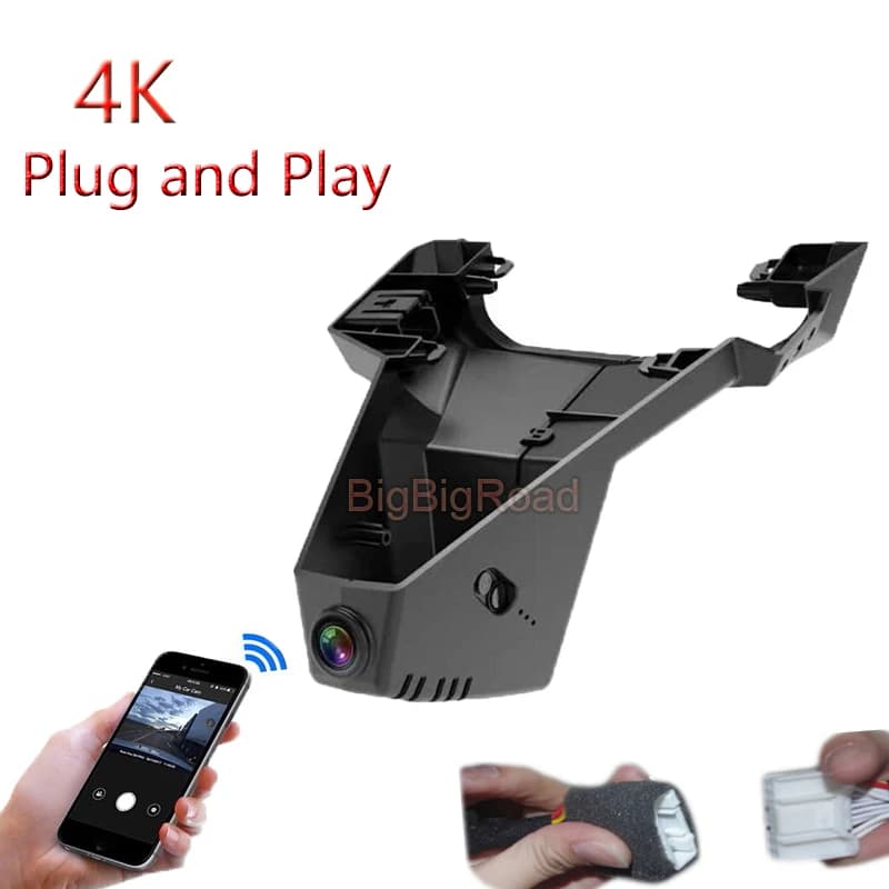 For Citroen C5 2022 4K Plug And Play Car Video Wifi DVR Dash Cam Camera FHD 2160P