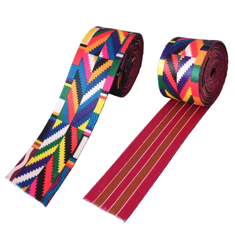 5 metri/lotto larghezza 38mm stampato tessitura borsa accessorio cintura yoga cinghia per cani collare per animali guinzaglio corda imbracatura zaino parti di abbigliamento