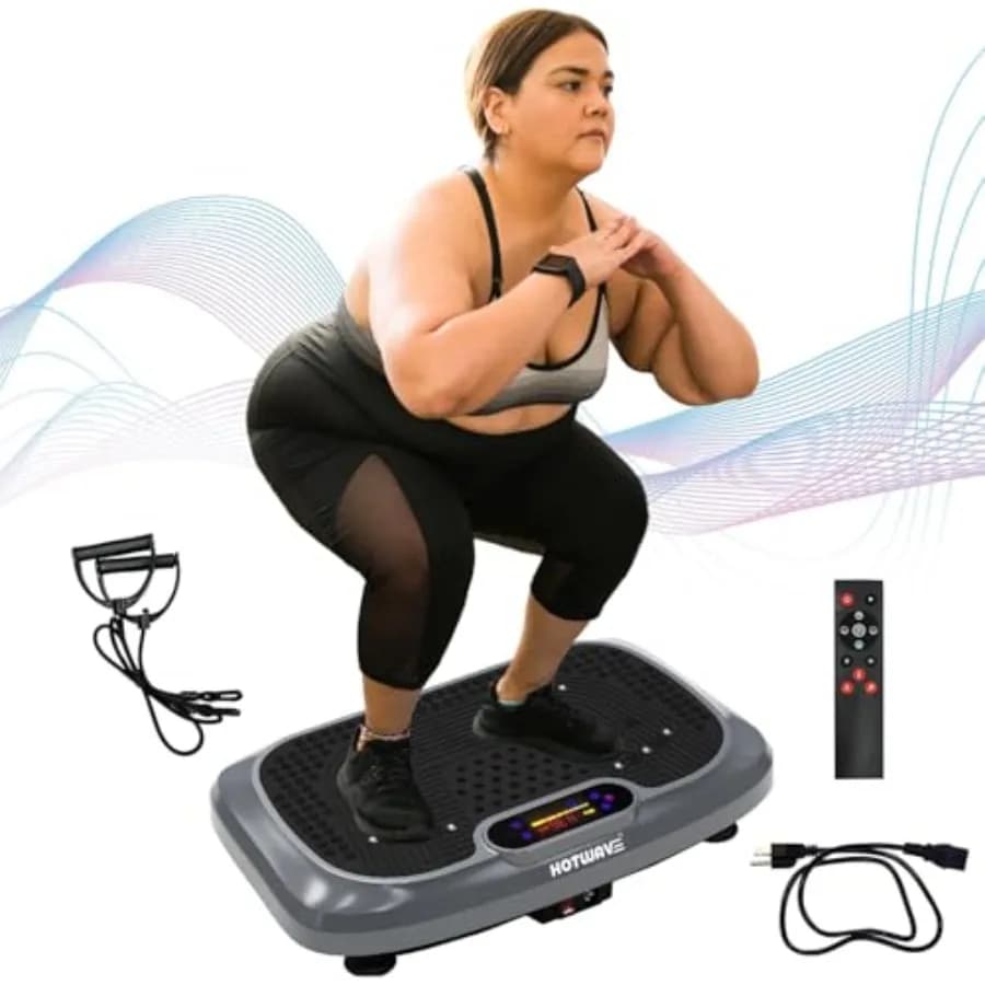 Vibrant Platform for All Body for Linphatic Drainage and Weight Loss - Fitness Equipment with Powerful Vibrant Platform