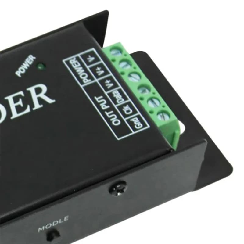 B04B-3X DMX200 Segnale SPI LED Controller DMX A Decoder Per 2801 6803 2812 2811 Luce di Striscia Nastro DC5V 12V 24V