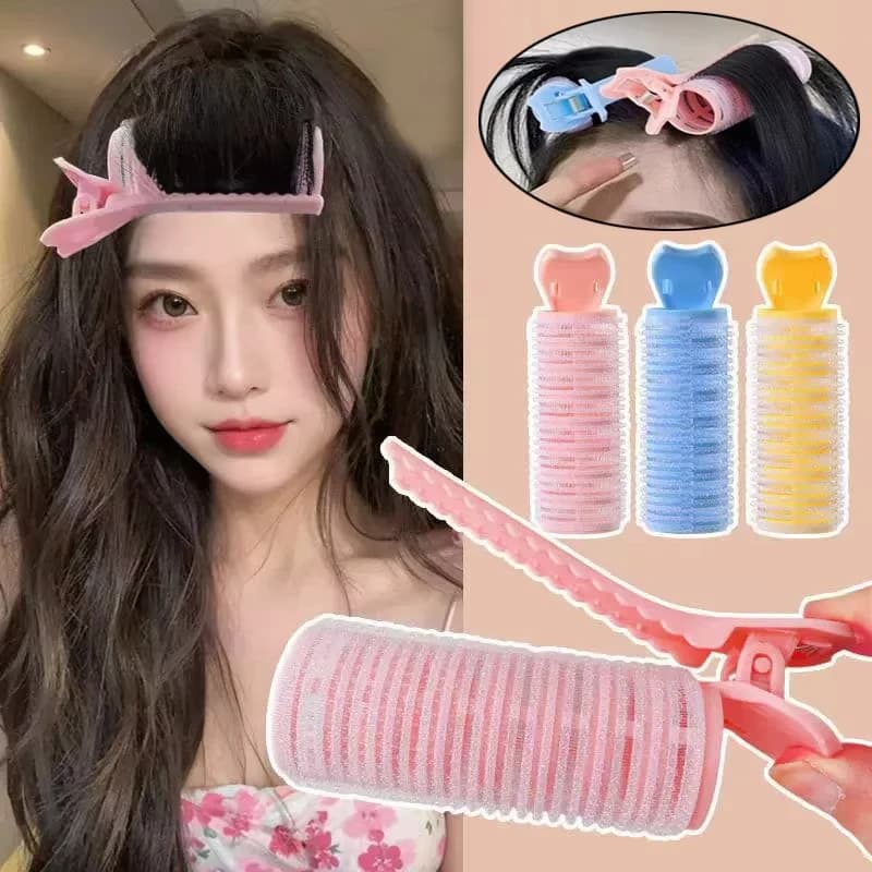 1/2Pc Bang Iron Curly Hairpins Lazy Hair Rollers Sliding clip for styling Air during the night Curling Bigodino without heat Hair styling accessories DIY