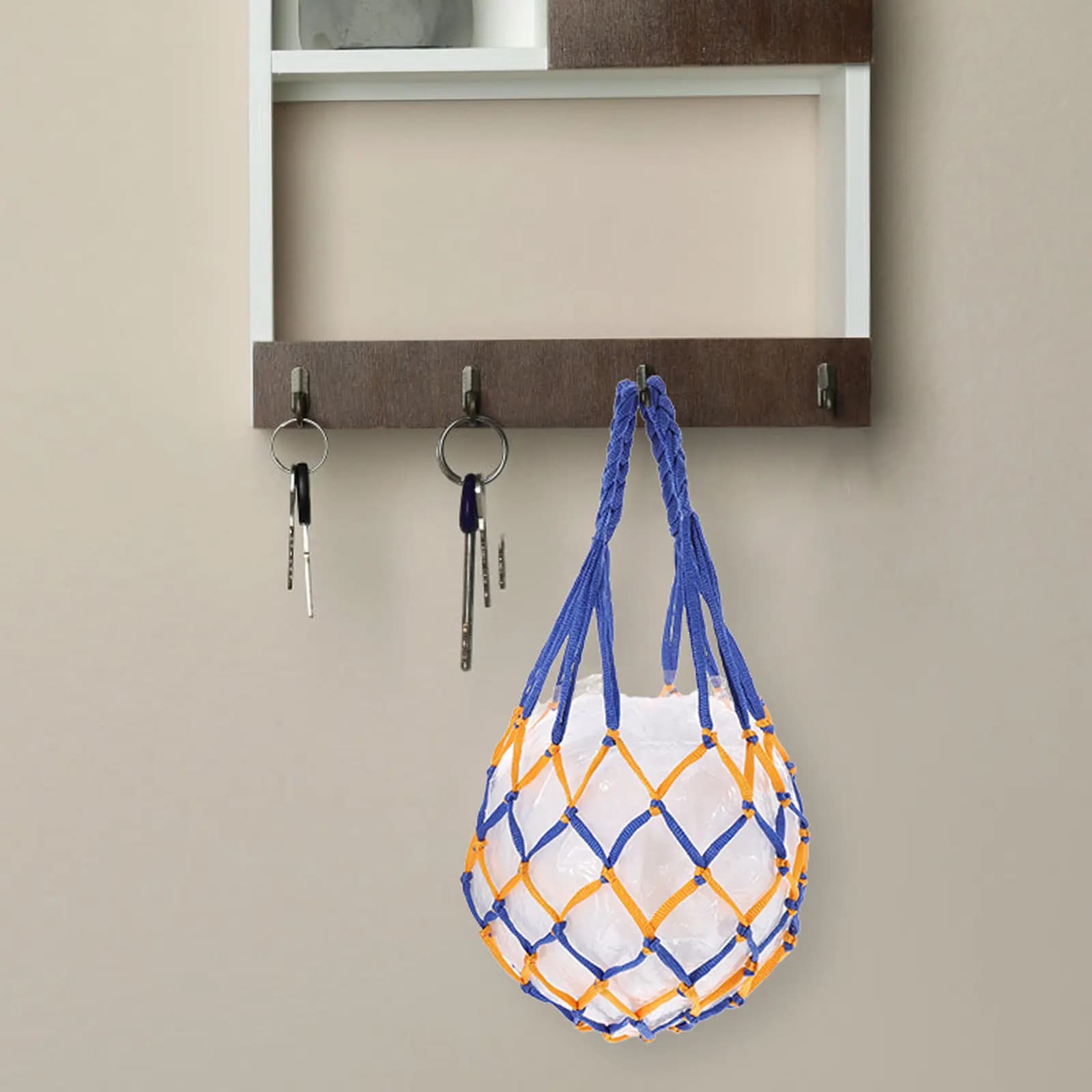 Borsa porta palloni da basket (2 pezzi) con design in rete traspirante, resistente, per calcio, pallavolo, palestra, stadio, sala allenamento