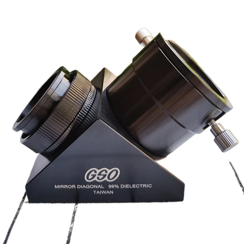 GSO-Diagonal Diagonal Mirror for SCT Telescope, High-Reflectivity Accessory, 2 in