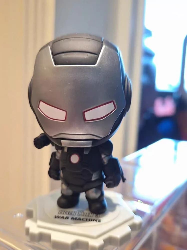 Hot Toys Cosbi Marvel Iron Man 3 Bobble Head - Figura da Collezione Serie 1 Blind Box - Per Collezionisti di Film di Supereroi