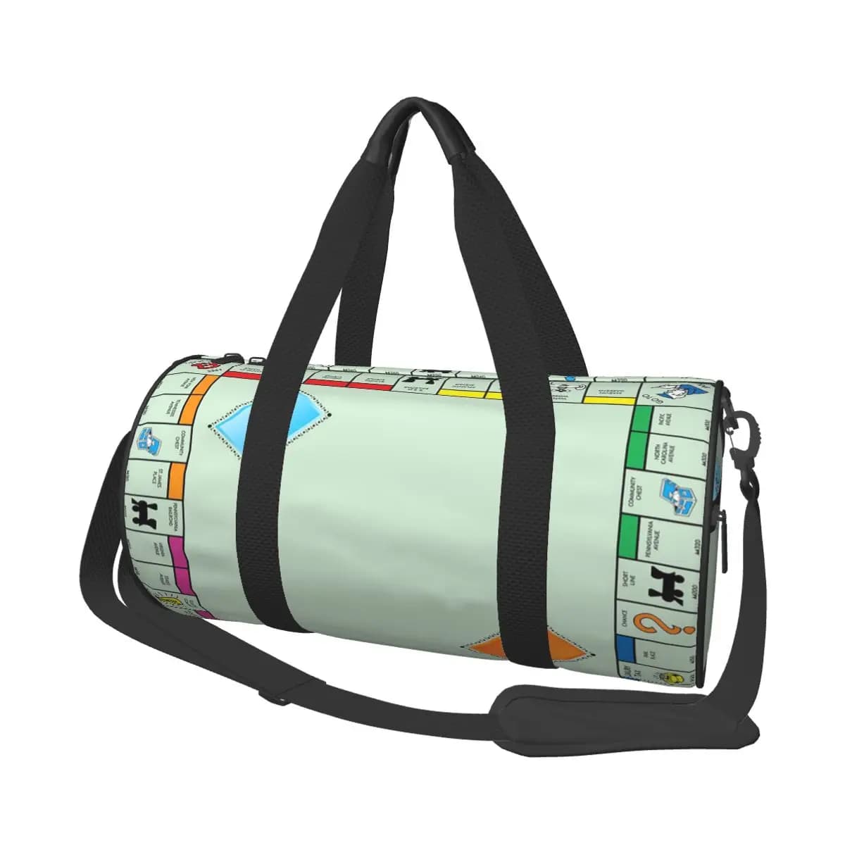 Gioco da tavolo da tavolo - Monopoli Borsone grande da palestra Borsone impermeabile Borse da viaggio Borse Borsa da fitness
