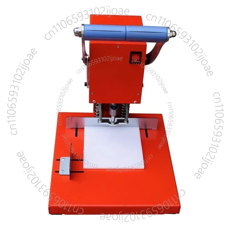 Hole Punch Punching Machine Tag Pressure Punching Machine Fabric Leather Woven Plastic Bag Paper Electric Punching Machine