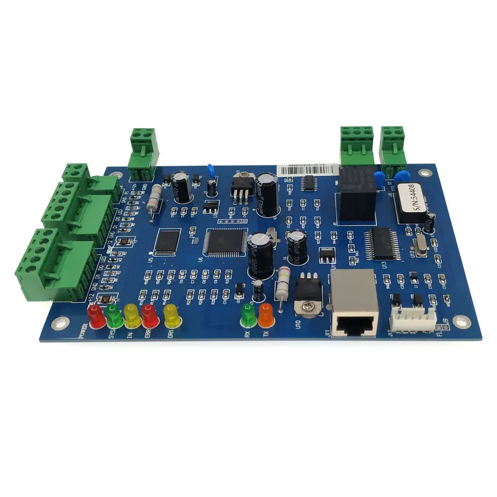 Sistema di controllo accessi TCP/IP scheda porta singola lettore RFID in/Out bidirezionale supporto funzione Multi-accesso allarme antincendio ecc. Sn:B01