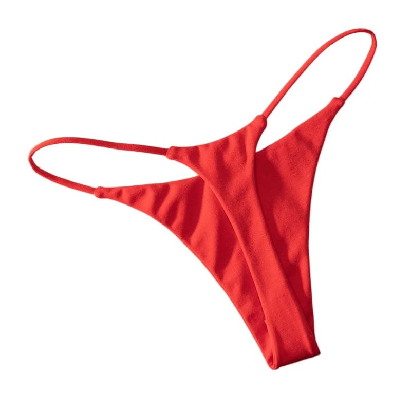 Low Waist Cotton Thong Women Panties Sexy Briefs T-back Bikini Underwear Seamless G String Sports Female Lingerie Size S-XXL