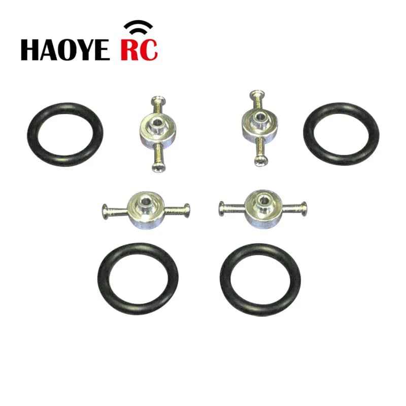HY 4 pezzi Prop Saver con elastico Accessorio RC Parti motore brushless Adattatore elica con albero O-ring 2.0/2.3/ 3.0/4.0/3.17 mm