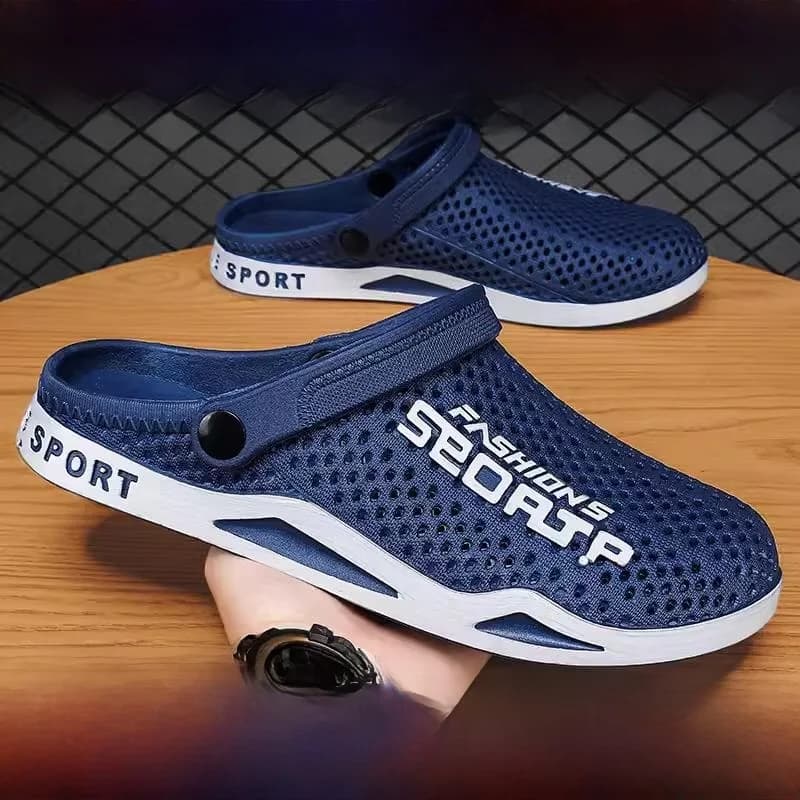 Ciabatte Sportive Estive Unisex Traspiranti Antiscivolo Resistenti all'Usura Scarpe da Spiaggia Casual da Esterno Moda Sandali con Tacco Piatto in PVC