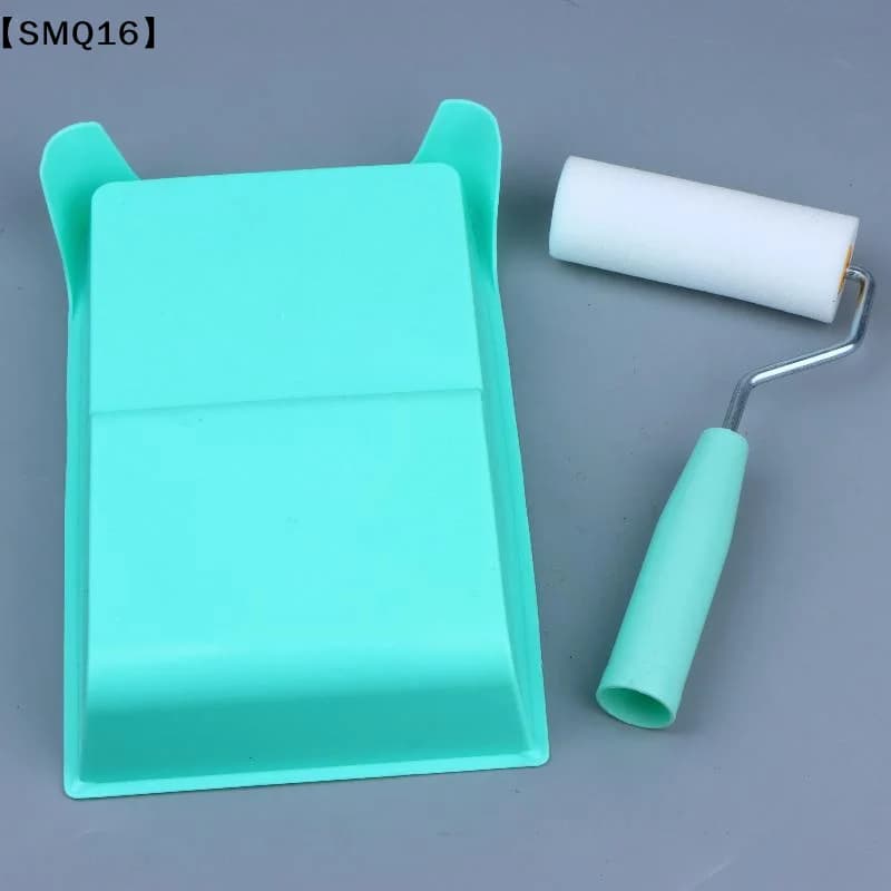 Durable Foam Paint Roller Sleeves Mini White Sponge Rollers For Art Painting Decorating Cleaning DIY Tools【SMQ】