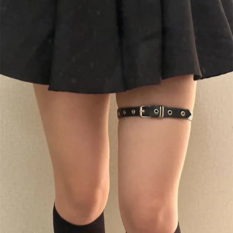 New Punk Leg Ring Leg Chain Women's Leg Ring Accessories Leg Chain Women's Belt Buckle Leg Ornament