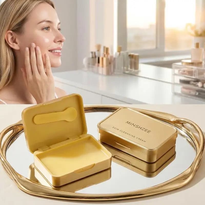 Crema Struccante 3 in 1 per Occhi, Labbra e Viso, Pulizia Profonda e Idratazione Delicata, Adatta per la Pulizia Quotidiana