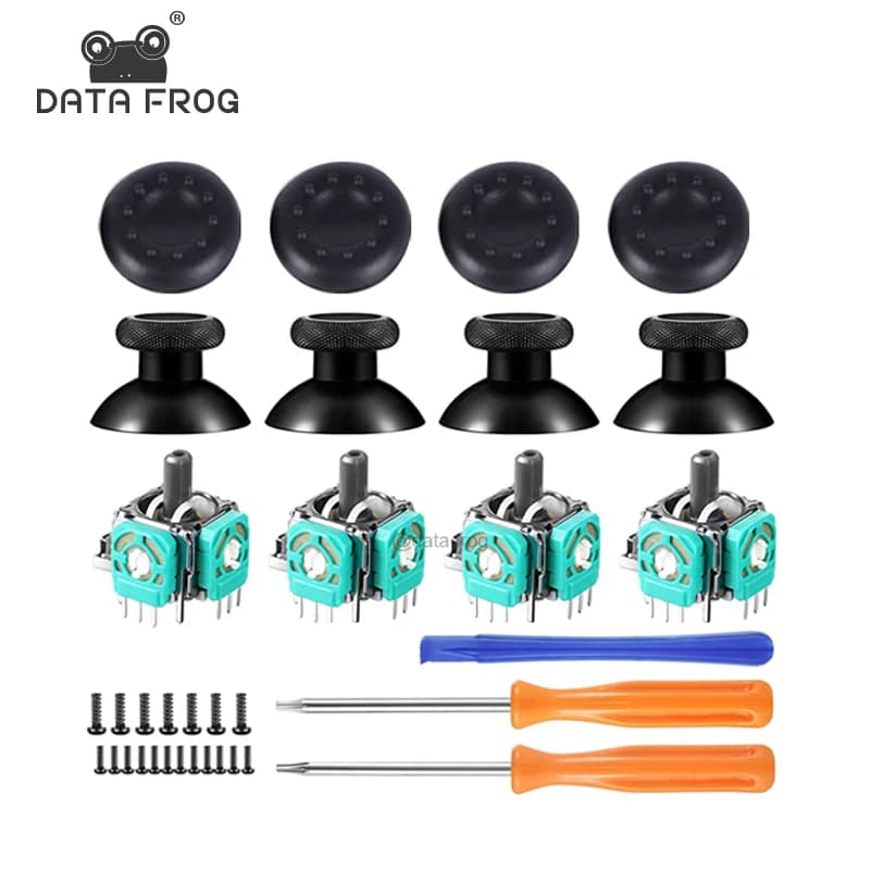 Kit di sostituzione dei pulsanti del paraurti DATA FROG 3D analogici e LB RB per parti di riparazione del controller Xbox One Slim