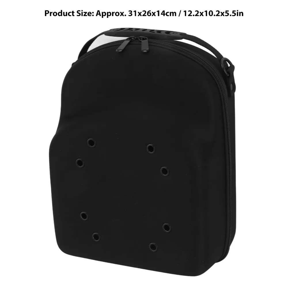 Borsa porta cappelli rigida in EVA, impermeabile, anti-deformazione, custodia protettiva per cappelli, organizer anti-pressione a tracolla singola