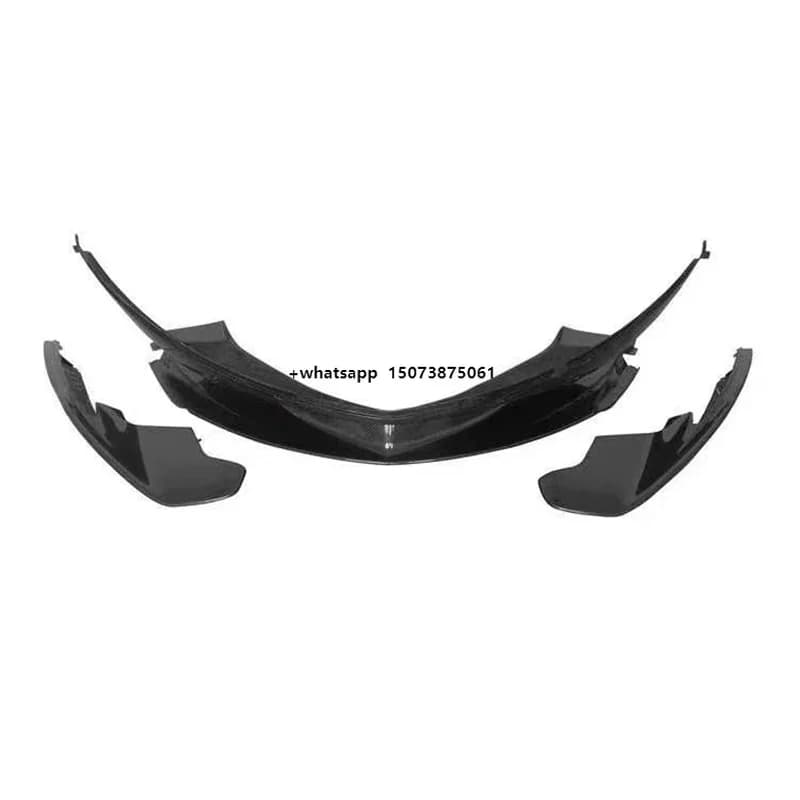 Parti Esterne Auto in Fibra di Carbonio Stile OEM, Labbro Paraurti Anteriore per McLaren 540C 570S 570GT 2015-2018, Diffusore Anteriore in Carbonio