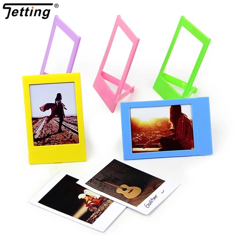 5pcs photo frames for Fujifilm Instax Mini Film Papers, double-sided refrigerator frame, children's artwork frames