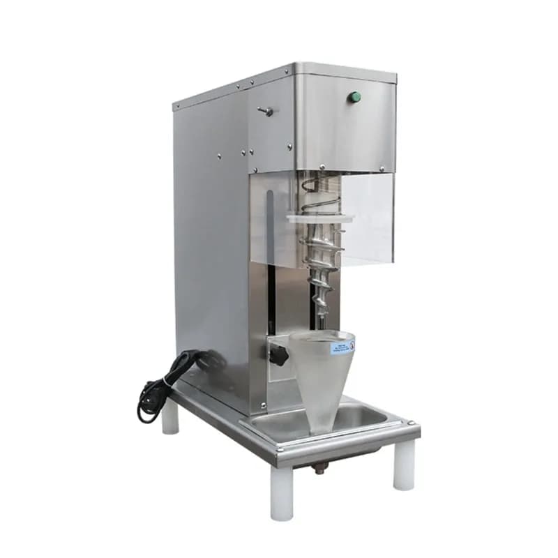 Fruit ice cream blender, manual blender for cookies and yogurt