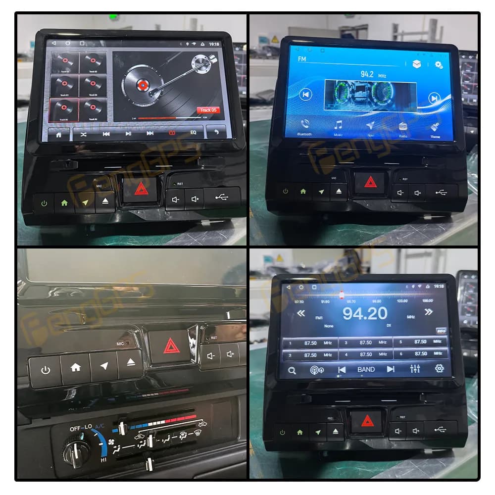 9" Android 13 CarPlay Car Radio For Toyota Land Cruiser LC70 76 78 79 2007-2024 Touch Screen Multimedia Player GPS Navigation