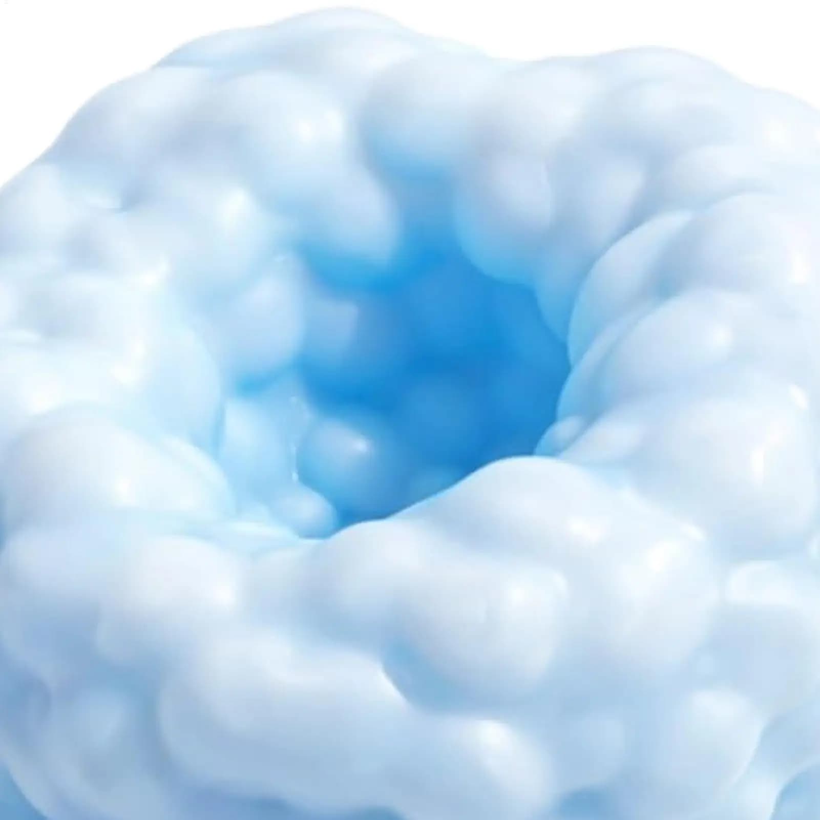 Pallina Antistress Croccante Piccola, Giocattolo Sensoriale a Lenta Risalita per Adolescenti, Adulti, Studenti, Viaggiatori, per Studio, Lavoro e Viaggi