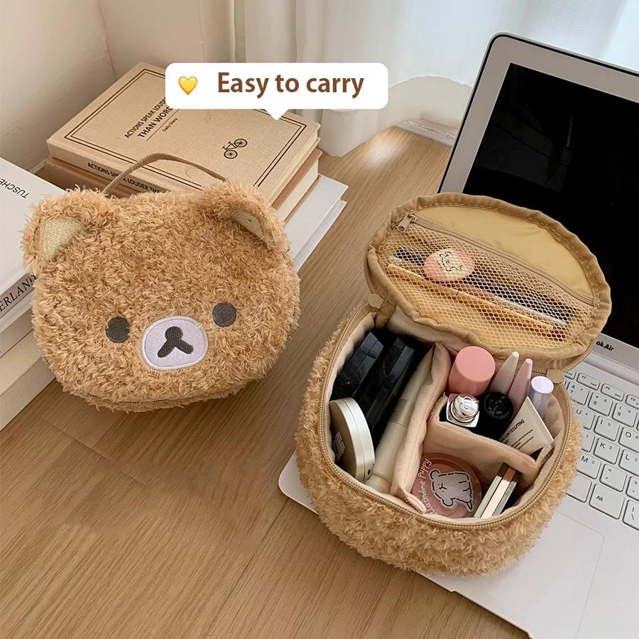 Pouch for Makeup Anime Orso Relaxed Bag for Cosmetic Bag for Women's Jewelry Organizer Bag for Girl Gift Hot Sale
