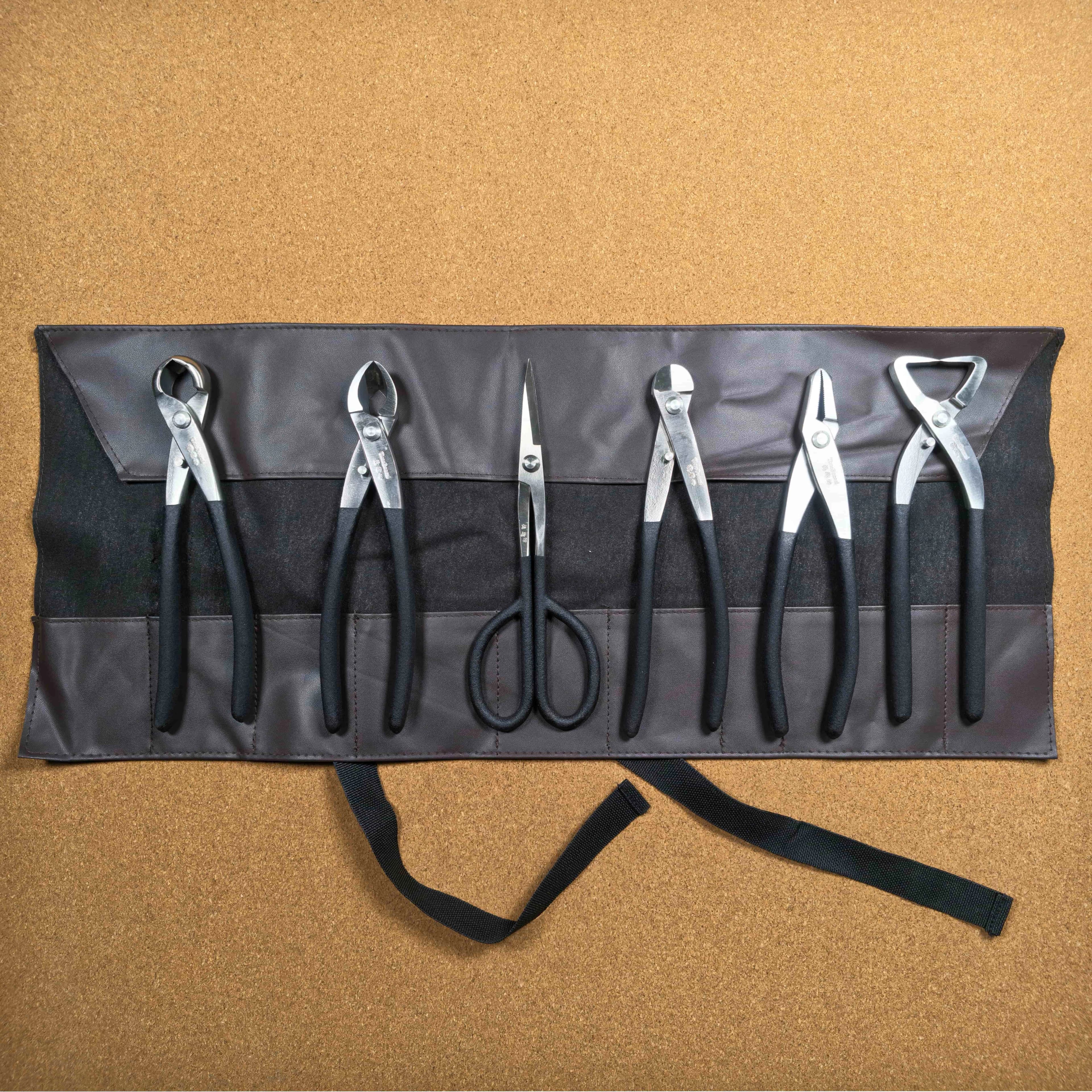 Good Quality Grade Titto Bonsai Tool 6pcs Set Branch Cutter Knob Cutter Trimming Scissor Steel Wire Cutter Jin Plier Truck Split