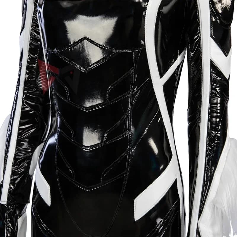 A;3\v,7'd/New Black Cat Felicia Hardy Cosplay Costume Jumpsuit Mask Gloves Boots To Choose For Game Party Custom Madec;3;h\7.l/